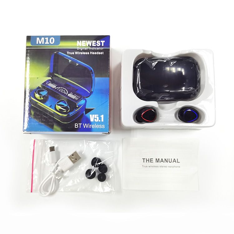 M10 TWS Wireless Earbuds Bluetooth BT