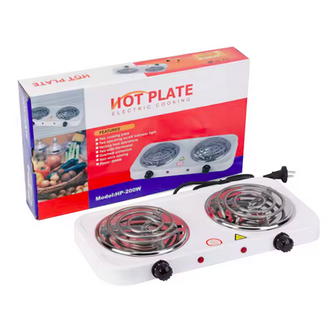 2 plate cooker
