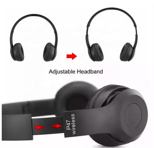 P47 TF FM Wireless Earphones