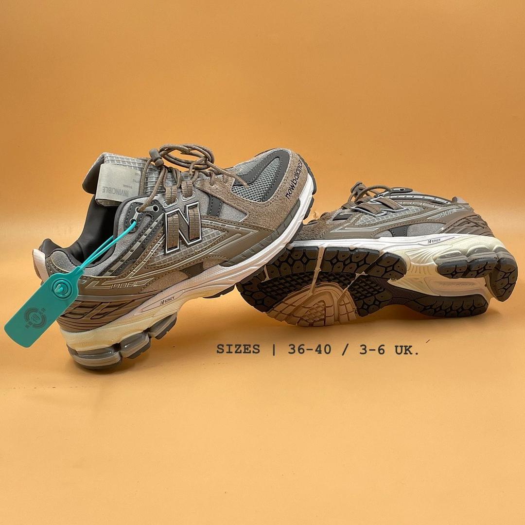 New Balance 1906R sneaker in a silver and white colorway