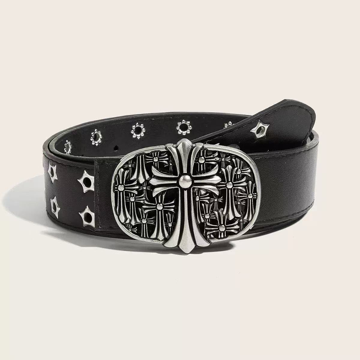 Chrome Hearts Leather Belt