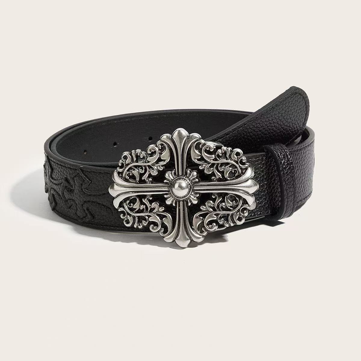 Chrome Hearts Leather Belt